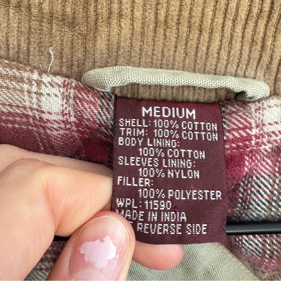 VTG Urban Equipment Mens Medium Field Barn Jacket Corduroy Collar Buttoned 90's - Picture 4 of 15